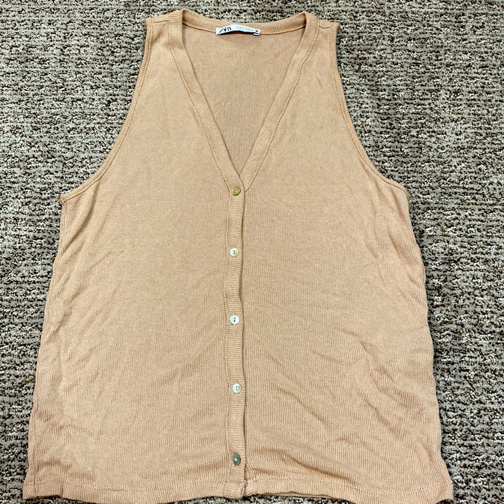 Zara Button Tank - Picture 3 of 3